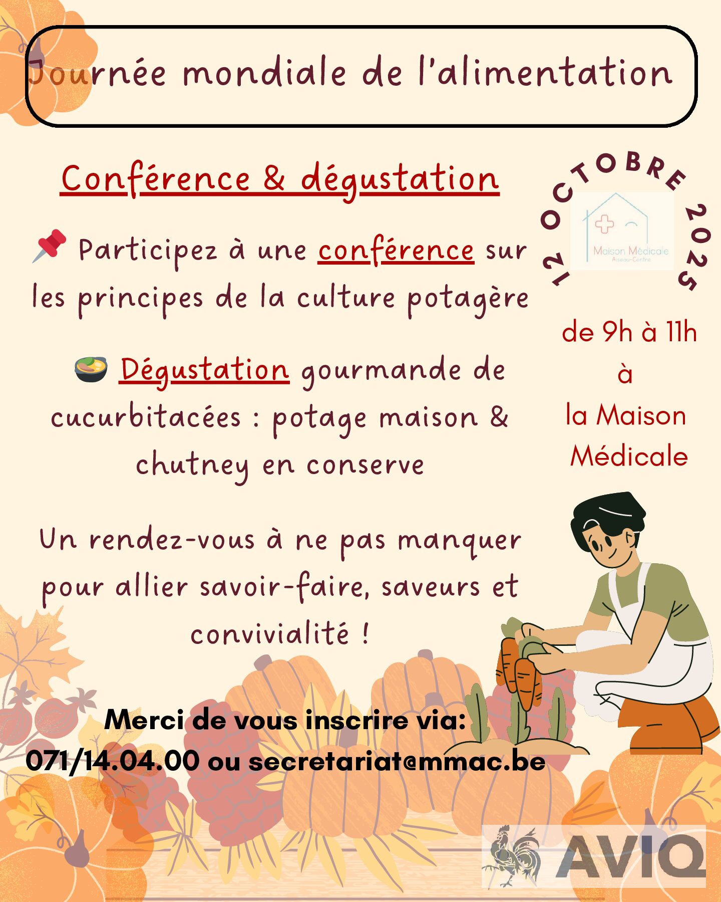 Conférence culture potagère et dégustation