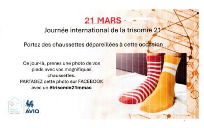 21/03/2026: Journée Trisomie 21